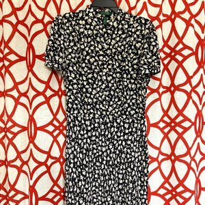 Vintage Ralph Lauren Floral Day Dress